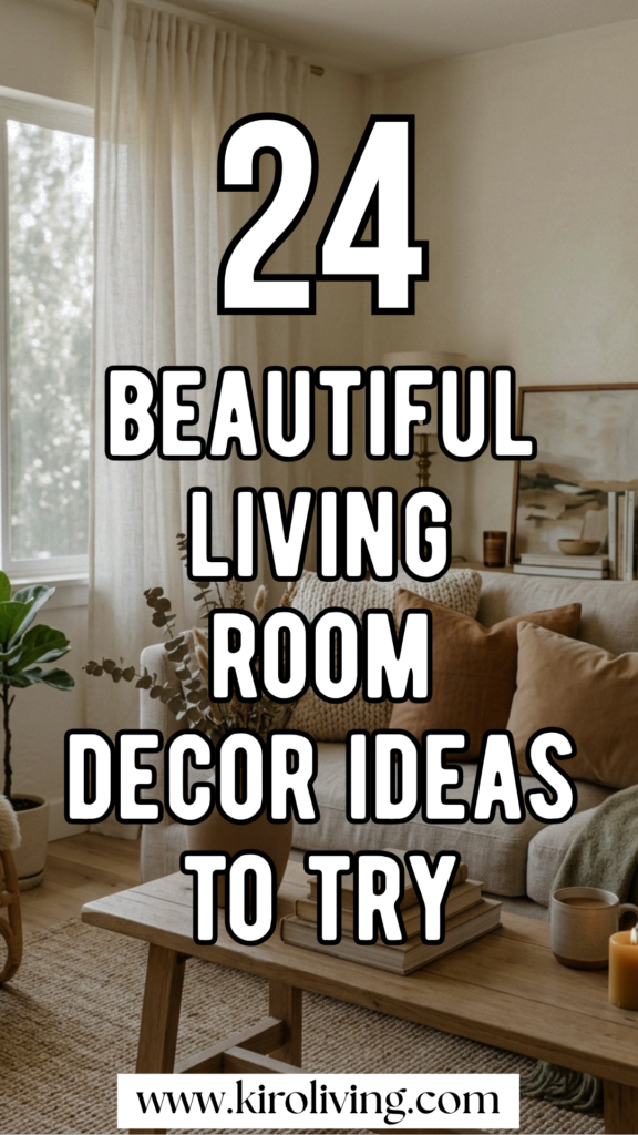 living room decor ideas pin