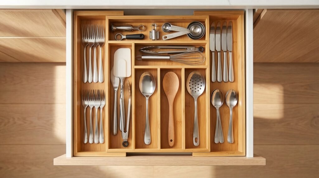 12 Amazing Kitchen Drawer Ideas You Need to Try A Luxury Bamboo Kitchen Drawer Organizer Neatly Ar Delpmaspu 1024x572
