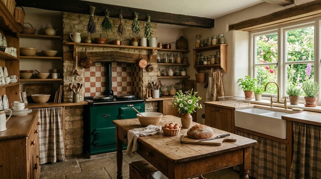15 Cottagecore Kitchen Ideas That Look Straight Out of a Fairytale cottagecore kitchen earthy 202603291449