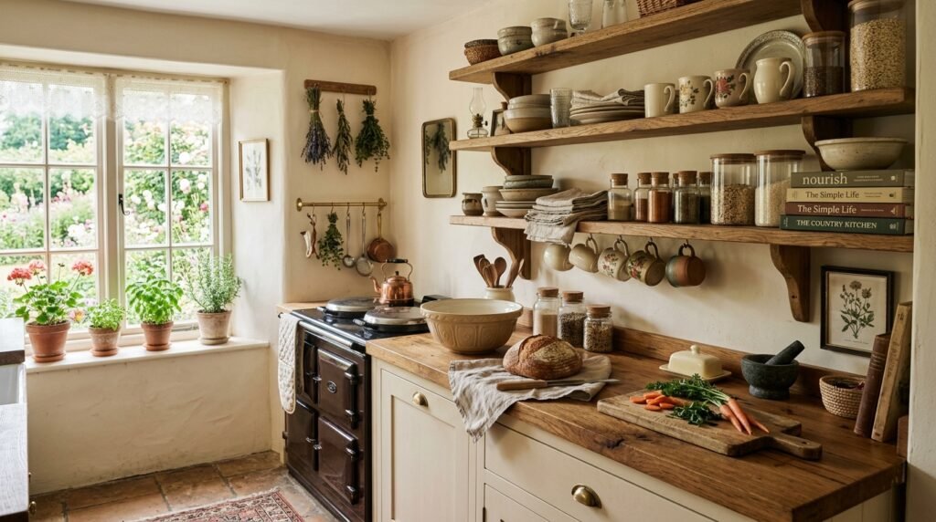 15 Cottagecore Kitchen Ideas That Look Straight Out of a Fairytale cottagecore kitchen with 202603291447