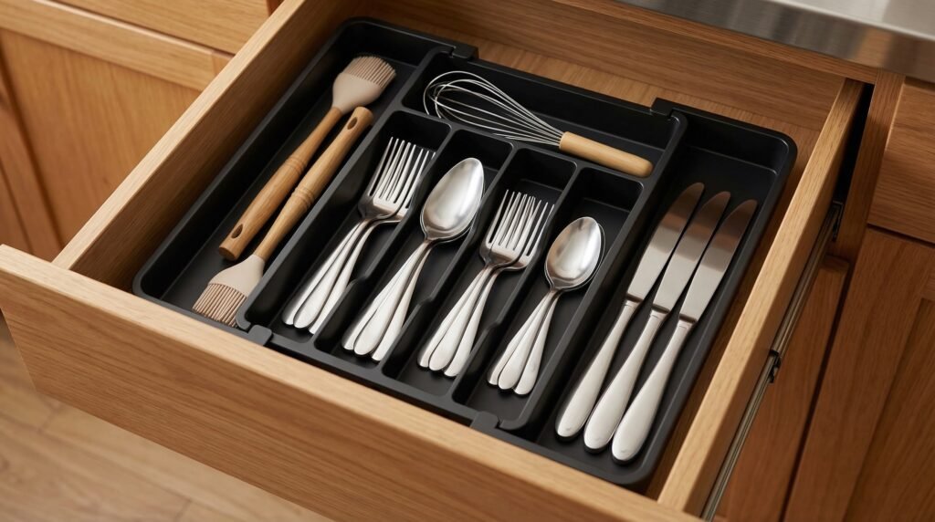 12 Amazing Kitchen Drawer Ideas You Need to Try editorial style photography 8k ultra high quality delpmaspu