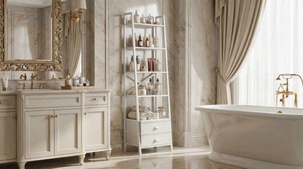 15 Amazing Bathroom Organization Hacks That Will Blow Your Mind editorial style photography ultra high quality 8k delpmaspu