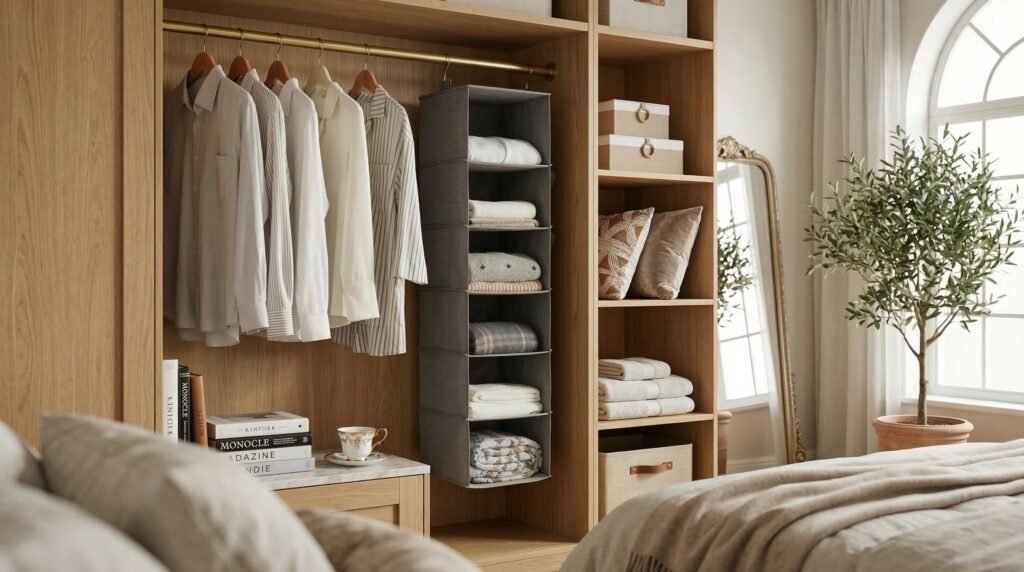 17 Amazing Bedroom Organization Ideas You Never Thought Of editorial style photography ultra quality 8k of th delpmaspu