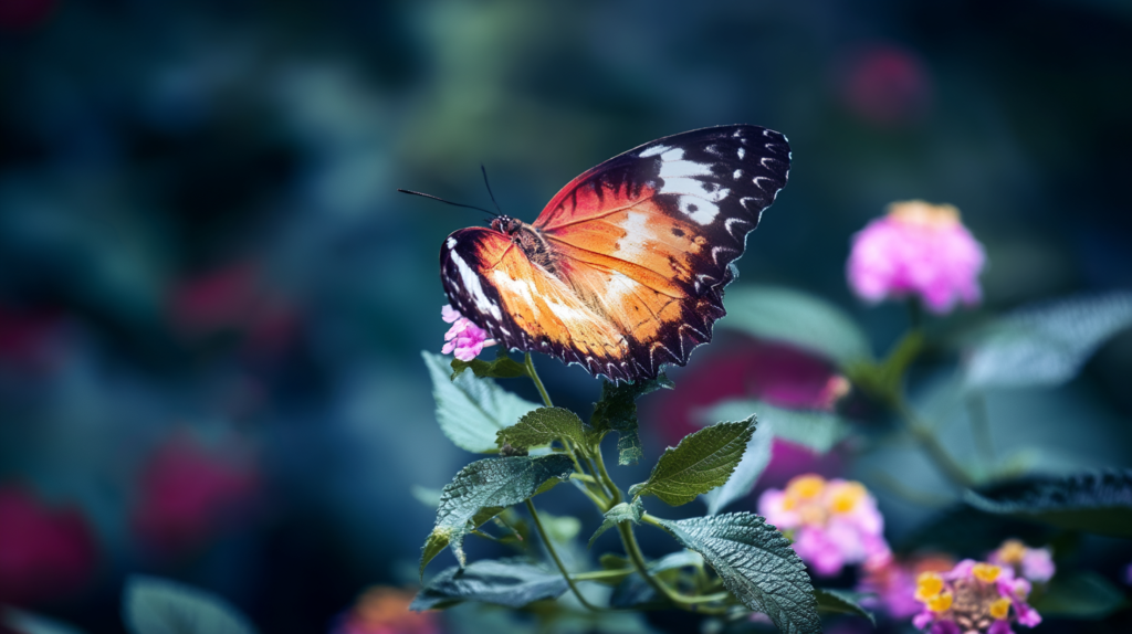 u3268376477 editorial style photgraphy of a butterfly garden 63018f8c 1328 45e1 aed0 3ee8b77fbac9 0