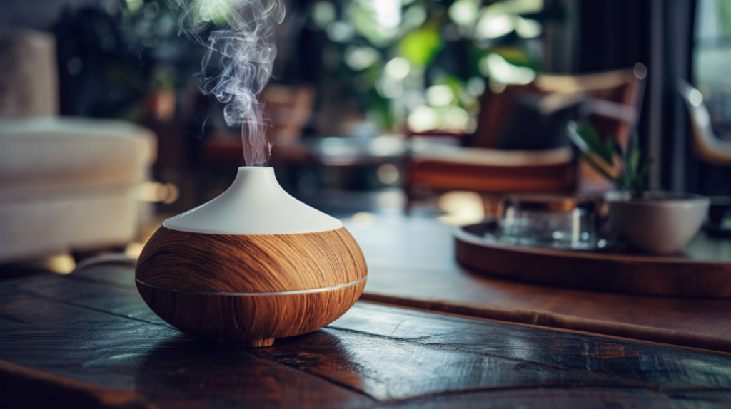 15 Aesthetic Living Room Ideas You Need To Absolutely Try u3268376477 editorial style photography closeup of a diffuser 17d39764 9e5f 4c1a b8e1 bd414322c92f 3