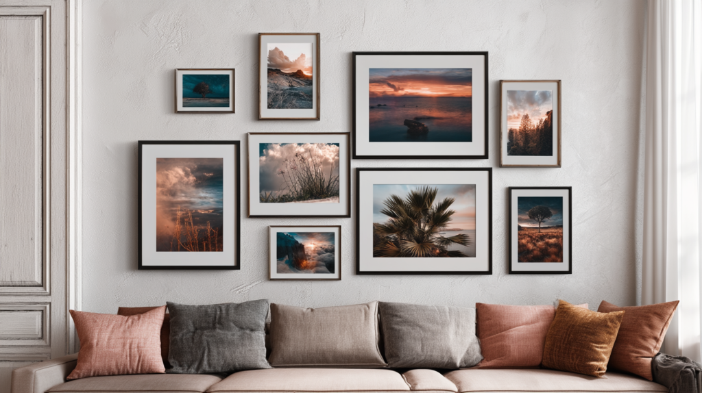 15 Aesthetic Living Room Ideas You Need To Absolutely Try u3268376477 editorial style photography of a gallery wall set bc2f1776 616c 426c bf56 99b77e19bebb 1