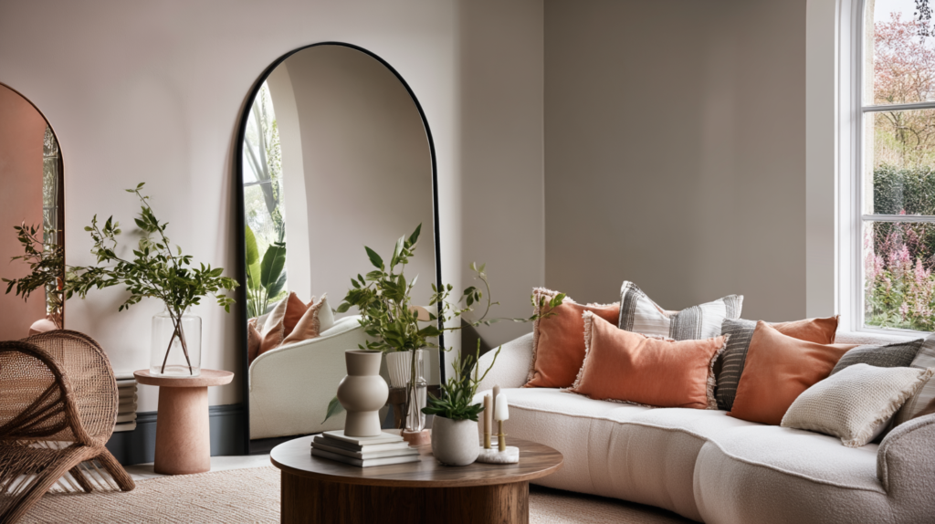 15 Aesthetic Living Room Ideas You Need To Absolutely Try u3268376477 editorial style photographyof a large arched wall fe7c8814 10d7 4a28 a9ed 2aa01375dc8c 3