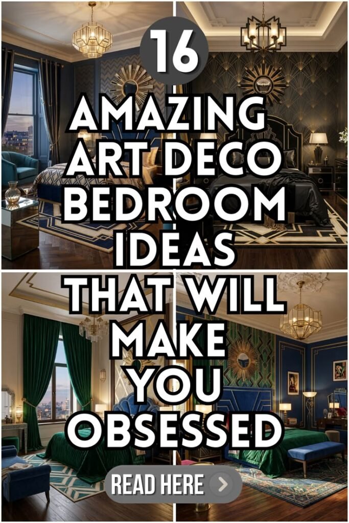16 Stunning Art Deco Bedroom Ideas for a Glamorous Space 16 amazing art deco bedroom ideas that are absolutely stunning