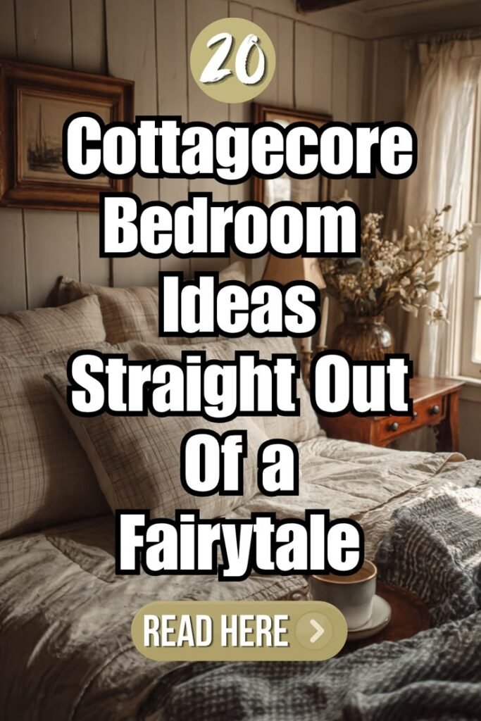 20 beautiful cottagecore bedroom ideas for a dreamy cozy vibe