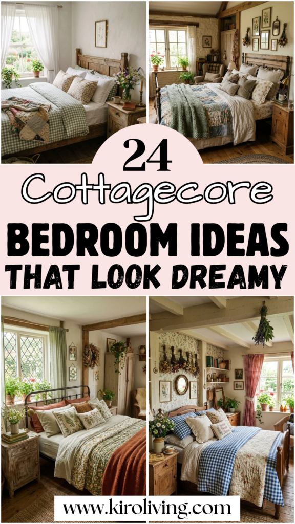 cottagecore bedroom ideas pin