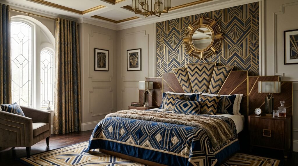 art deco bedroom 202604221600