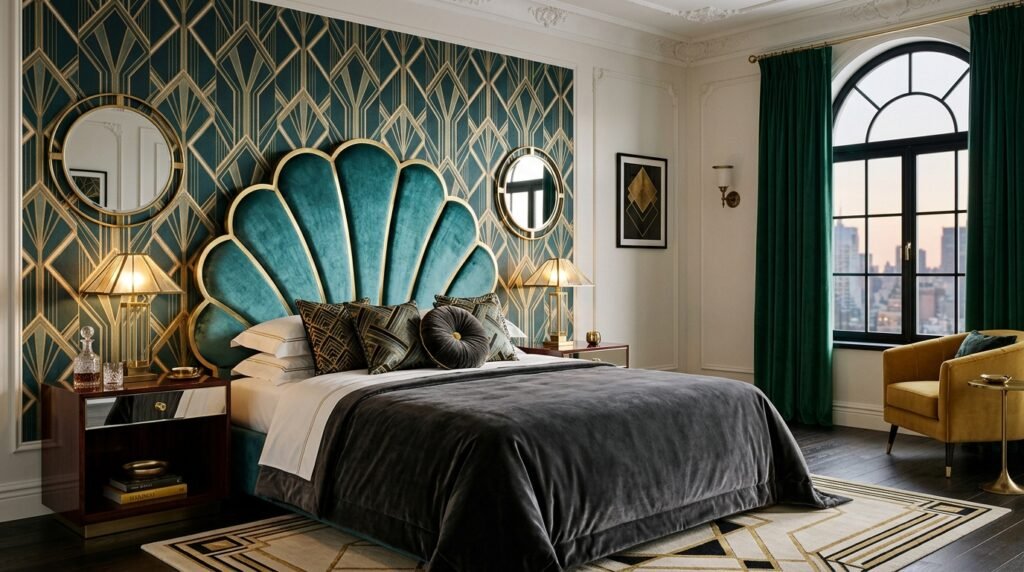 art deco bedroom 202604221610