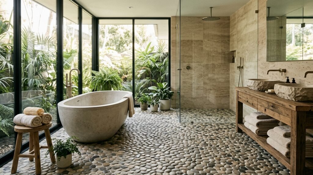 spa bathroom with 202604252009