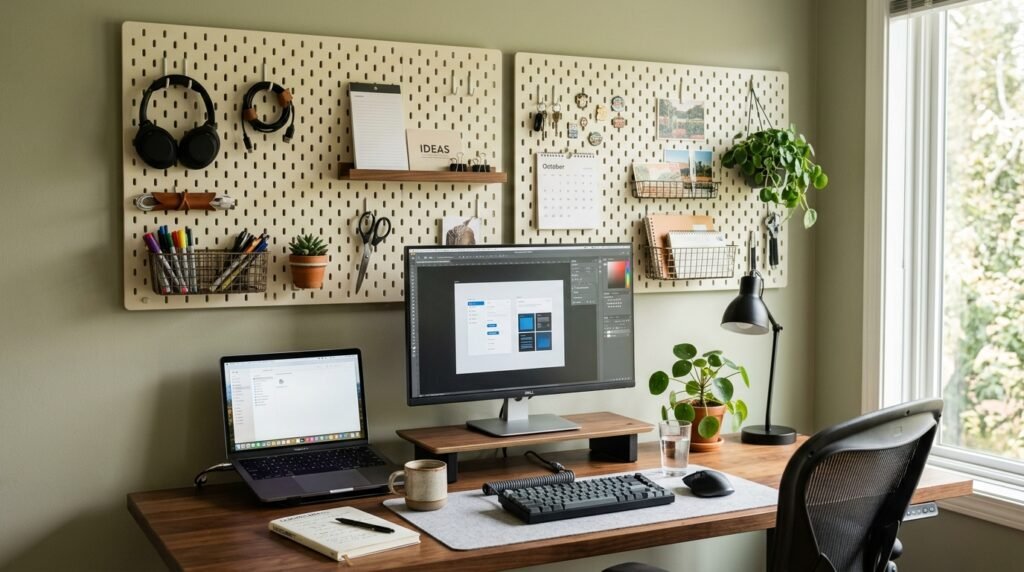 20 Desk Organization Ideas For a More Productive Workspace work office desk 202604071716