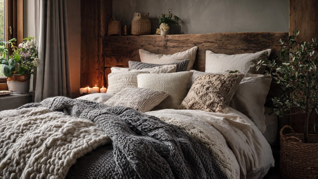 20 Dreamy Cottagecore Bedroom Ideas For The Ultimate Cozy Space editorial style photography of a cottagecore bedro