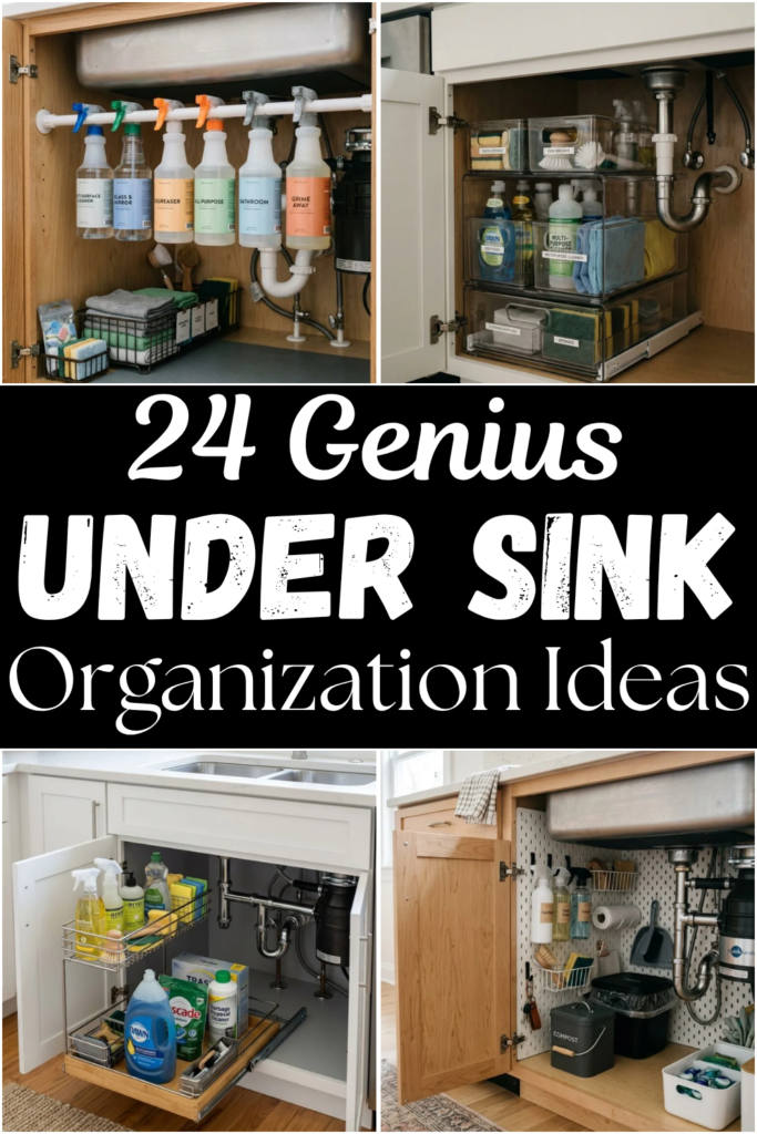 under sink organization ideas pin