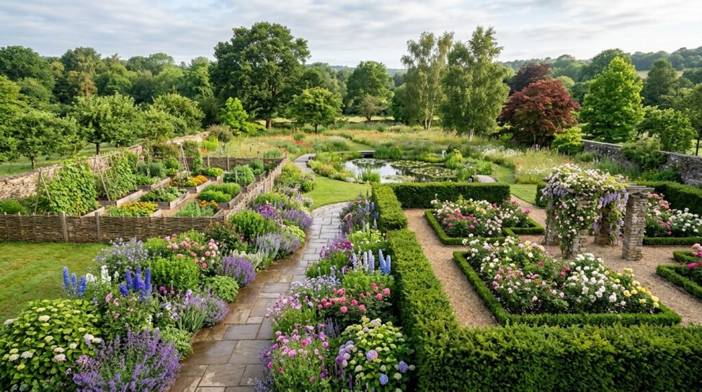 beautiful garden with zones 202605281406