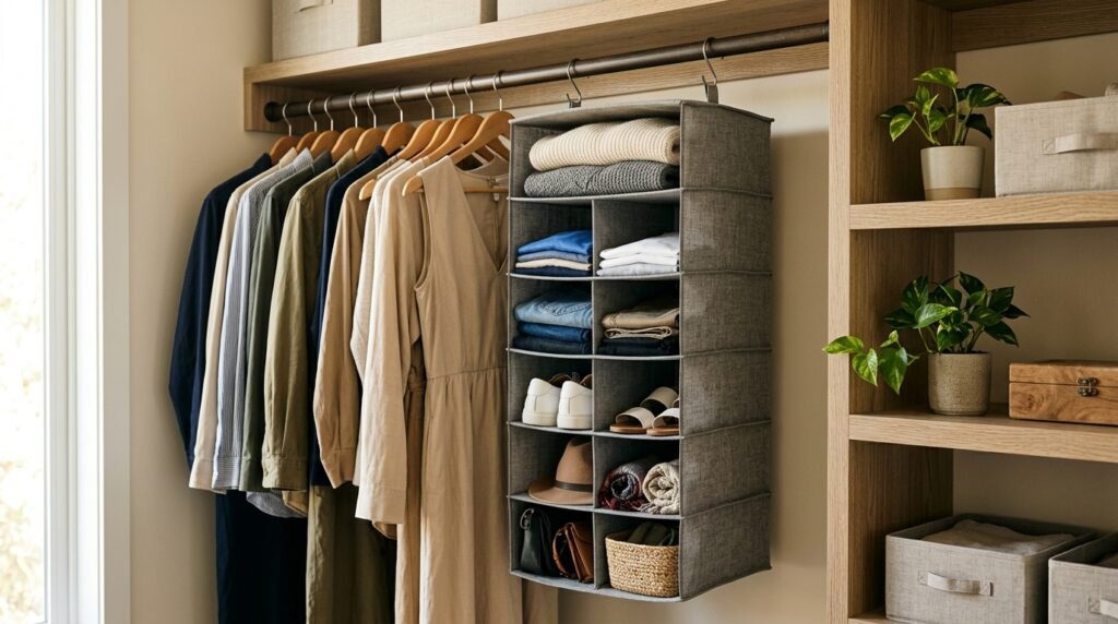 closet organizer on rod 202605030936
