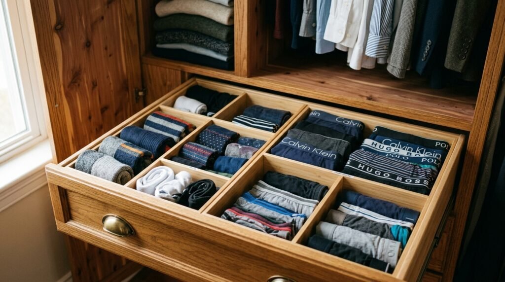 drawer filled with socks underwears 202605030940