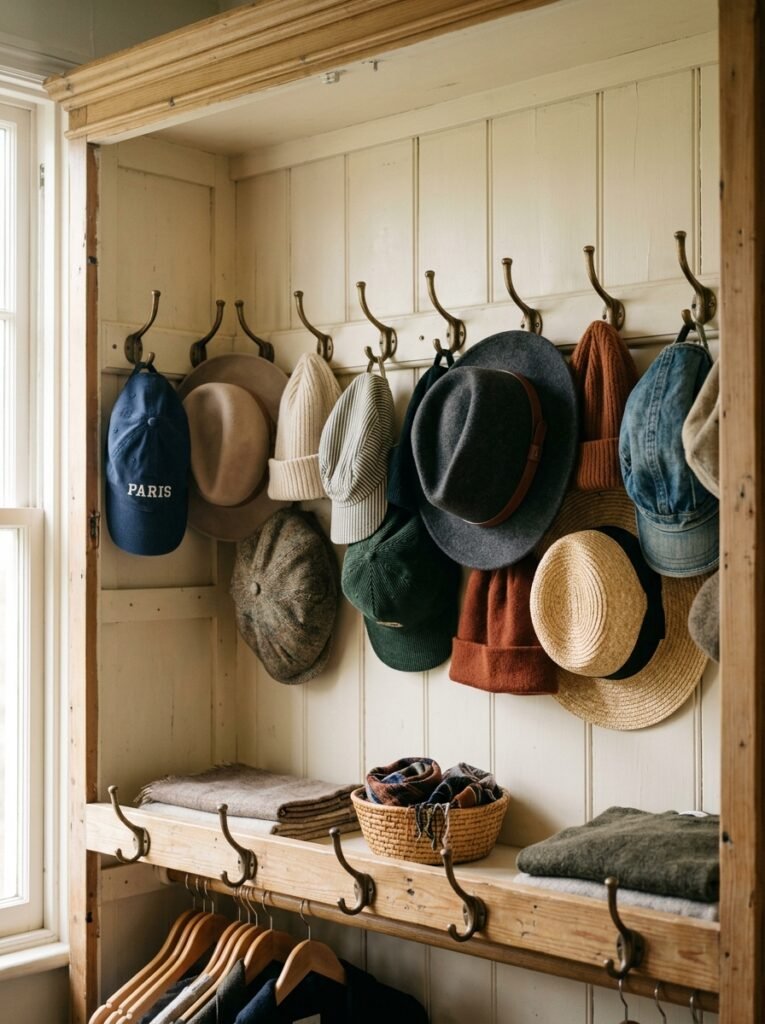 20 Closet Organization Ideas For a Neat and Tidy Space hats and caps in closet 202606151236