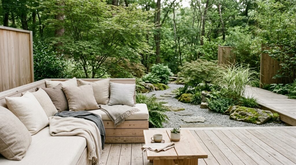 japandi garden with light wood 202605281341