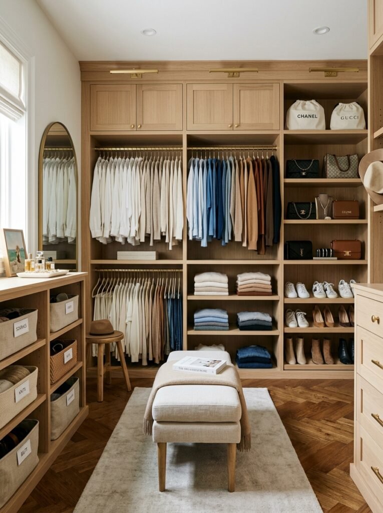 20 Closet Organization Ideas For a Neat and Tidy Space organized closet photography 202606151230