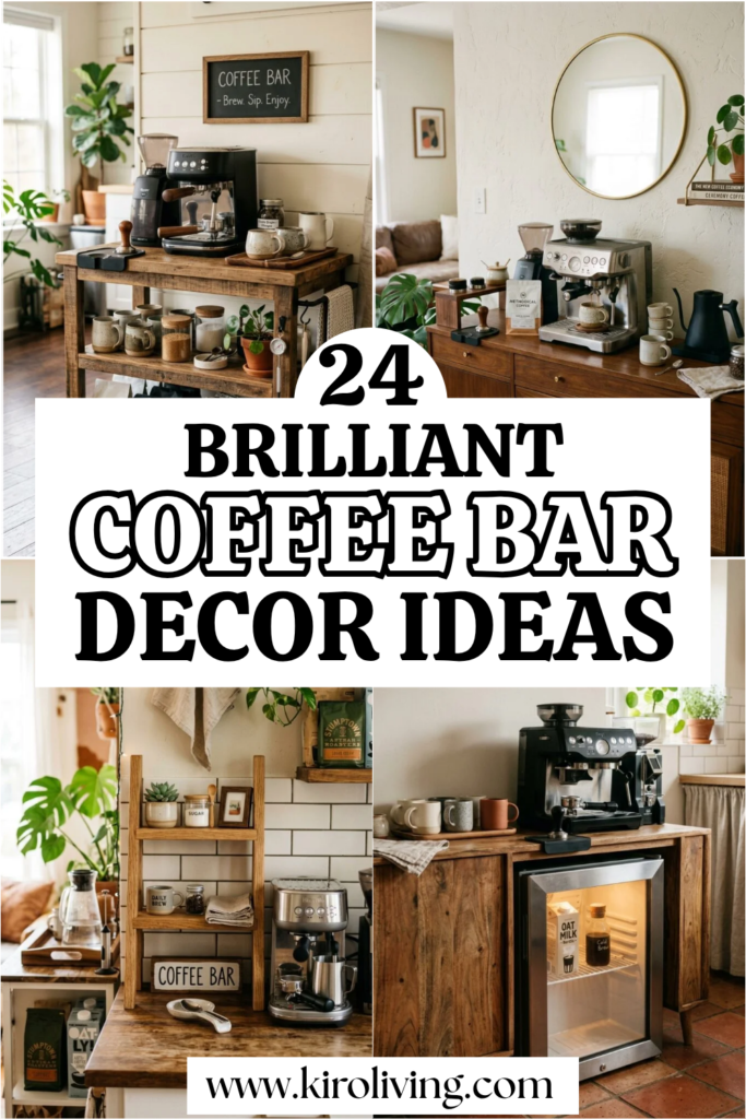 coffee bar ideas pin