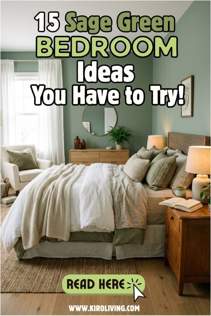 22 beautiful sage green bedroom ideas for a cozy sanctuary