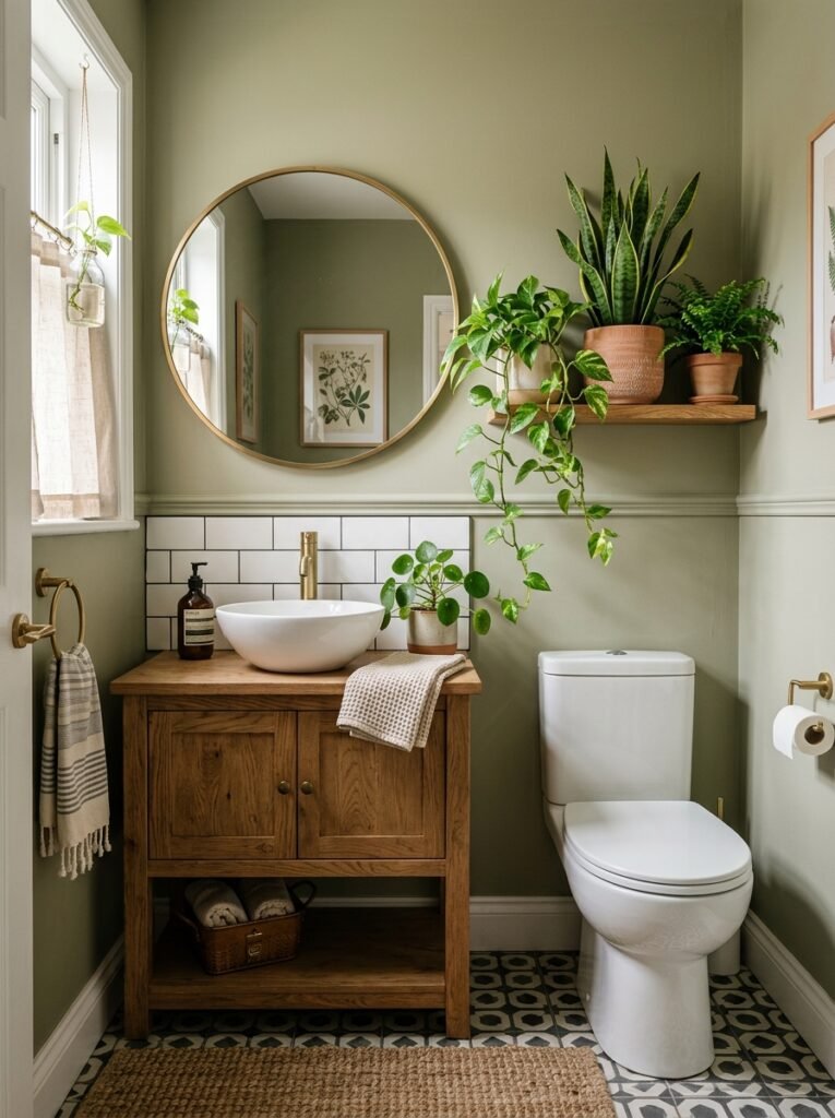 bathroom with potted plants 202606141553