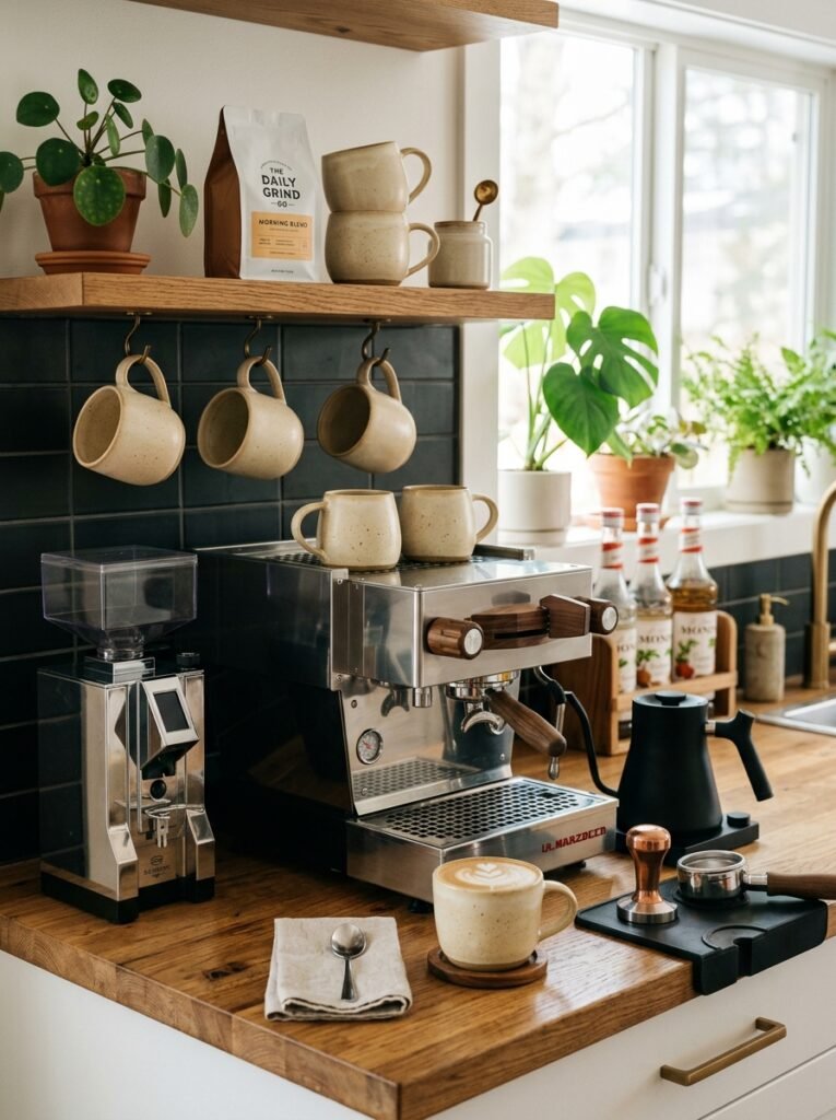 coffee bar with matching mugs 202606141210