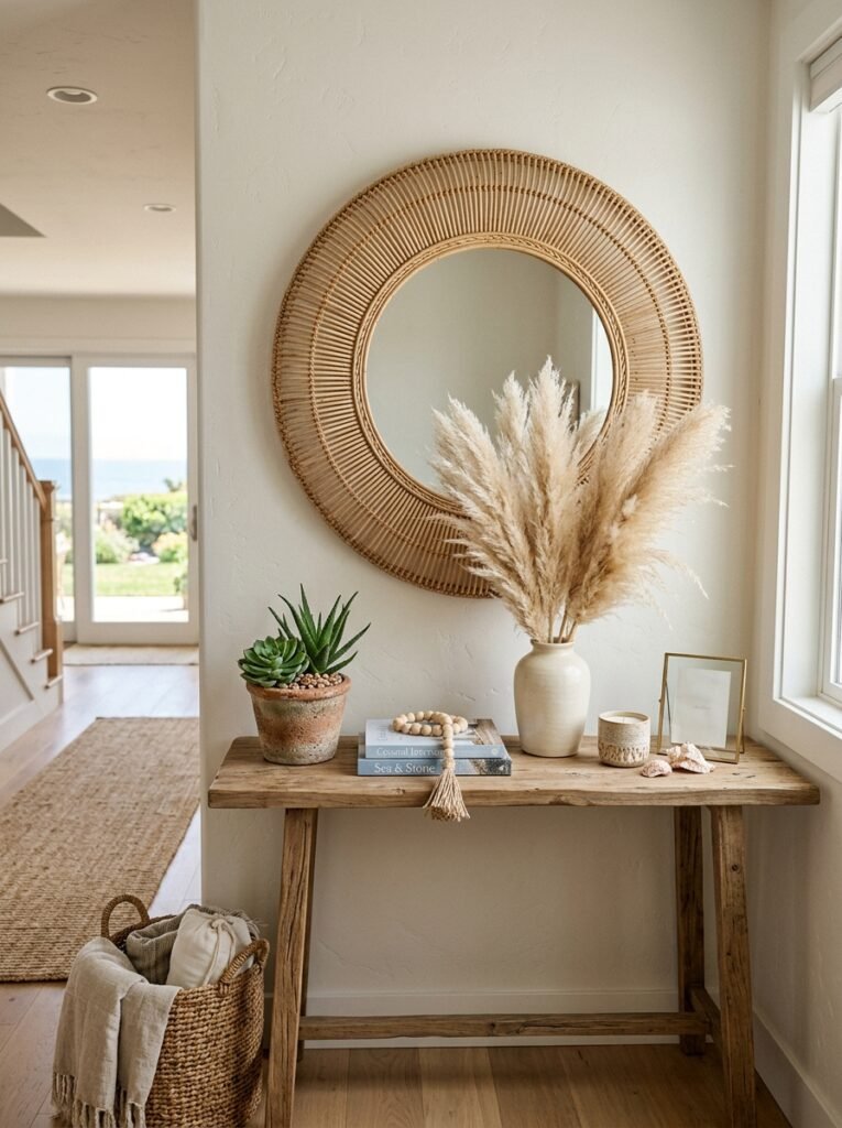 22 Console Table Ideas That Make Any Space Feel Designer Made console table with coastal decor