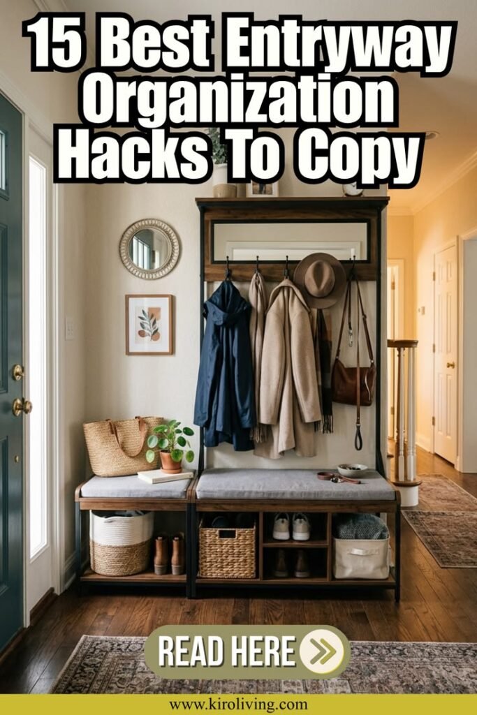 entryway organization ideas 15 smart storage hacks to transform your messy entryway for good