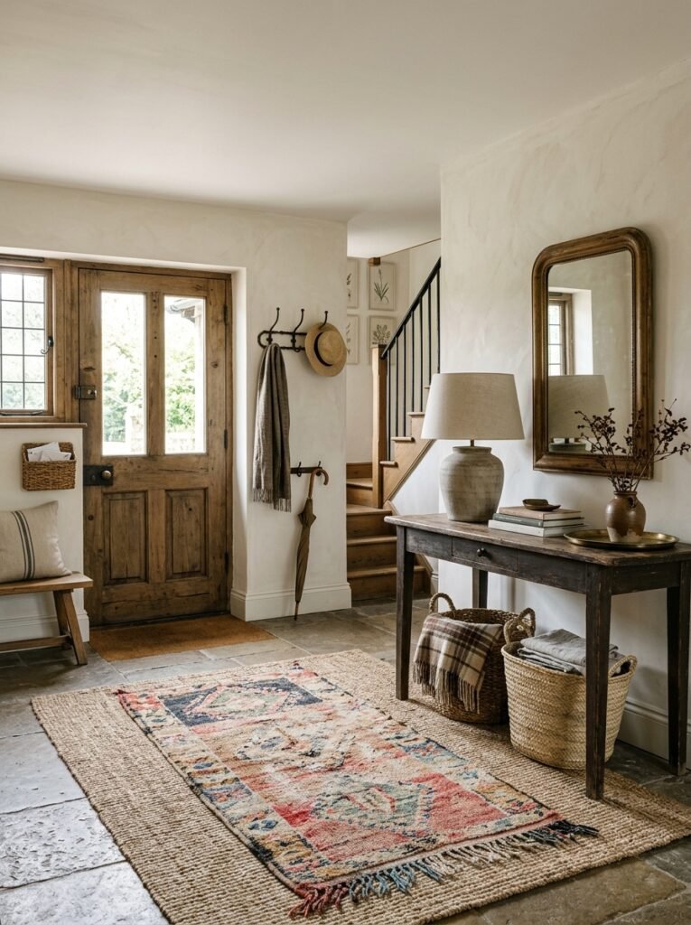 entryway with layered textures 202606141546