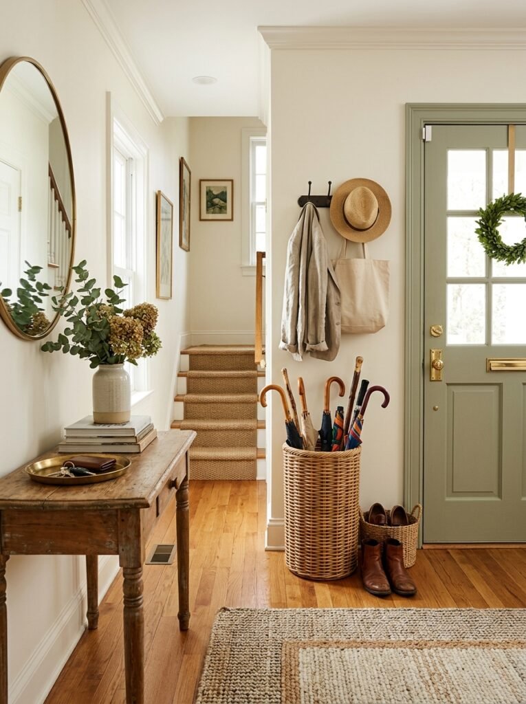 entryway with rattan umbrella ho… 202606141543