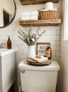 15 Beautiful Toilet Tank Decor Ideas That Are Stylish and Easy to Copy