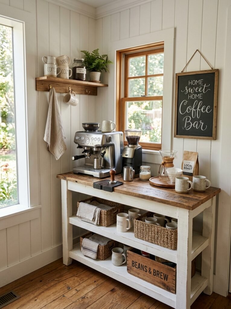 farmhouse mini home coffee bar 202606141212