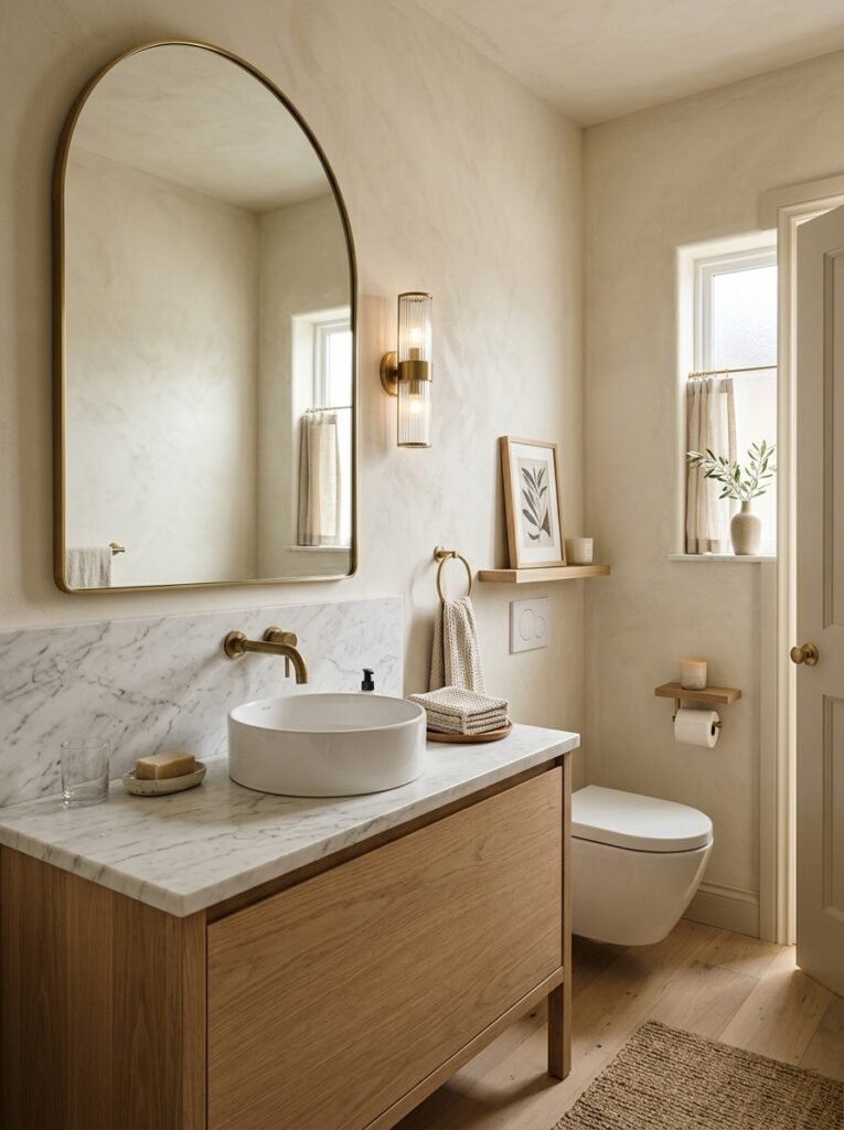 half bathroom light neutral colors 202606141556