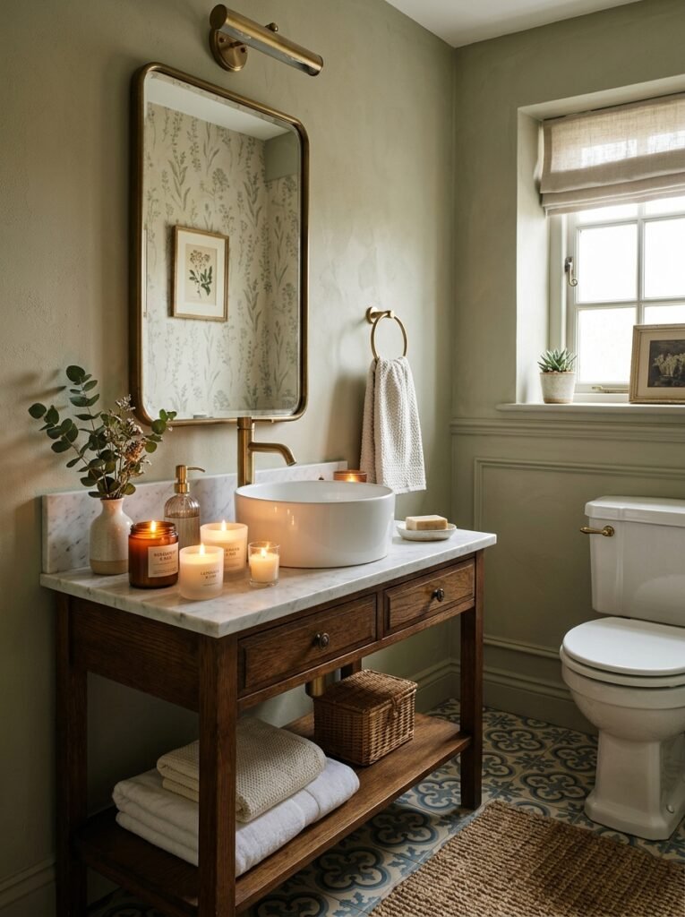 half bathroom with candles 202606141555