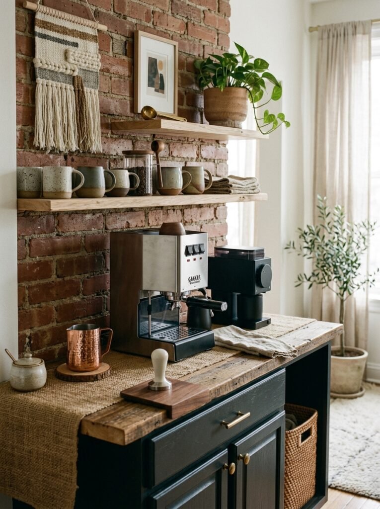 mini home coffee bar textures 202606141223