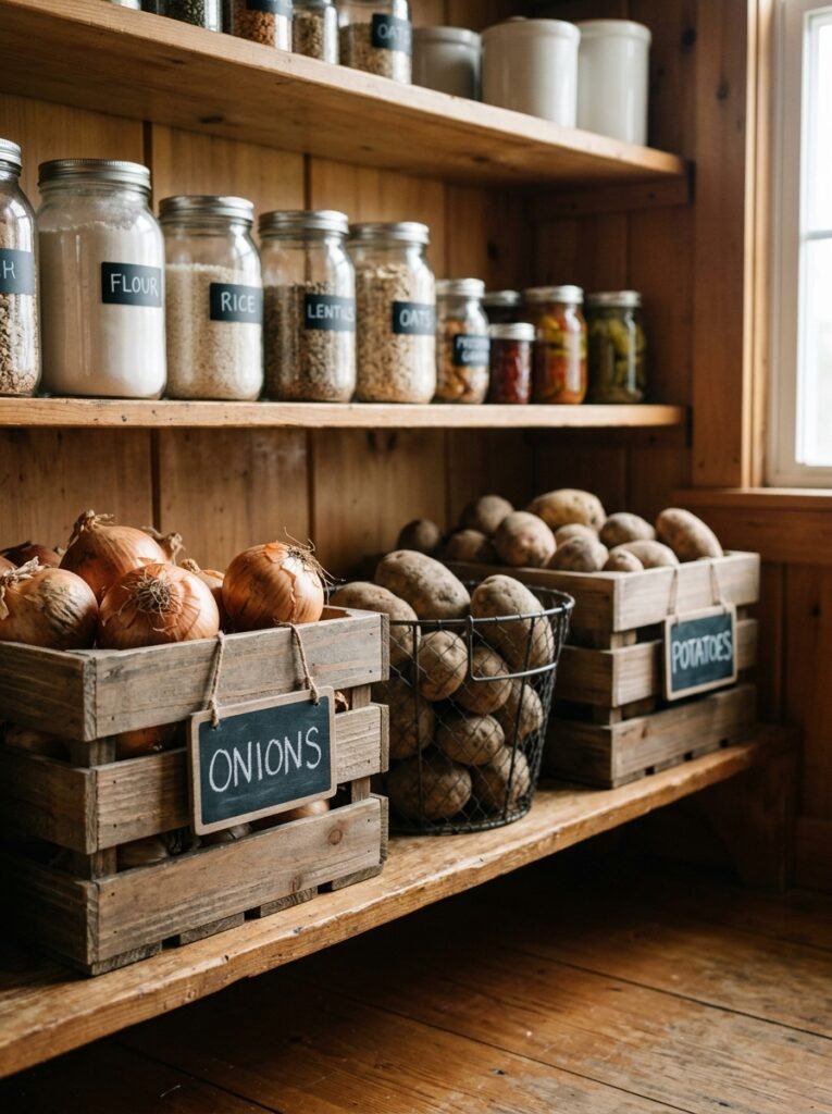 pantry organization ideas pin