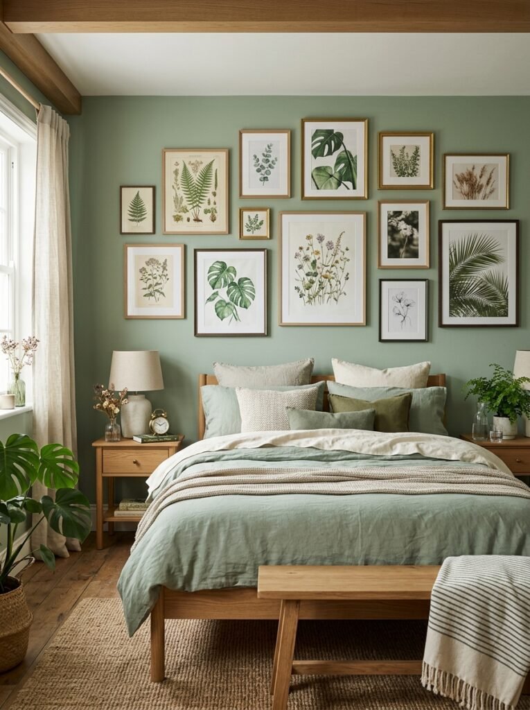 sage green bedroom wall art 202606152255