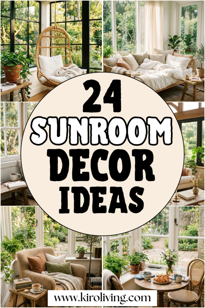 sunroom decor ideas pin