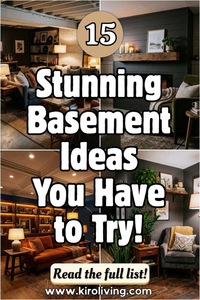 stunning basement ideas 