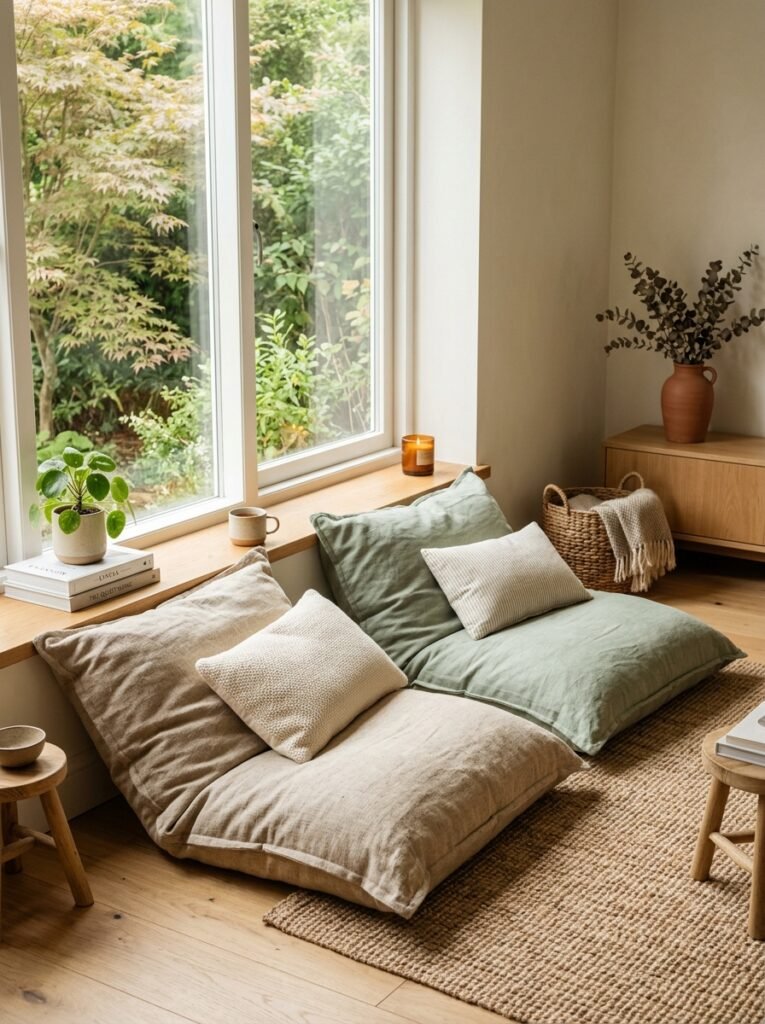 cushion corner by bright window 202607101645