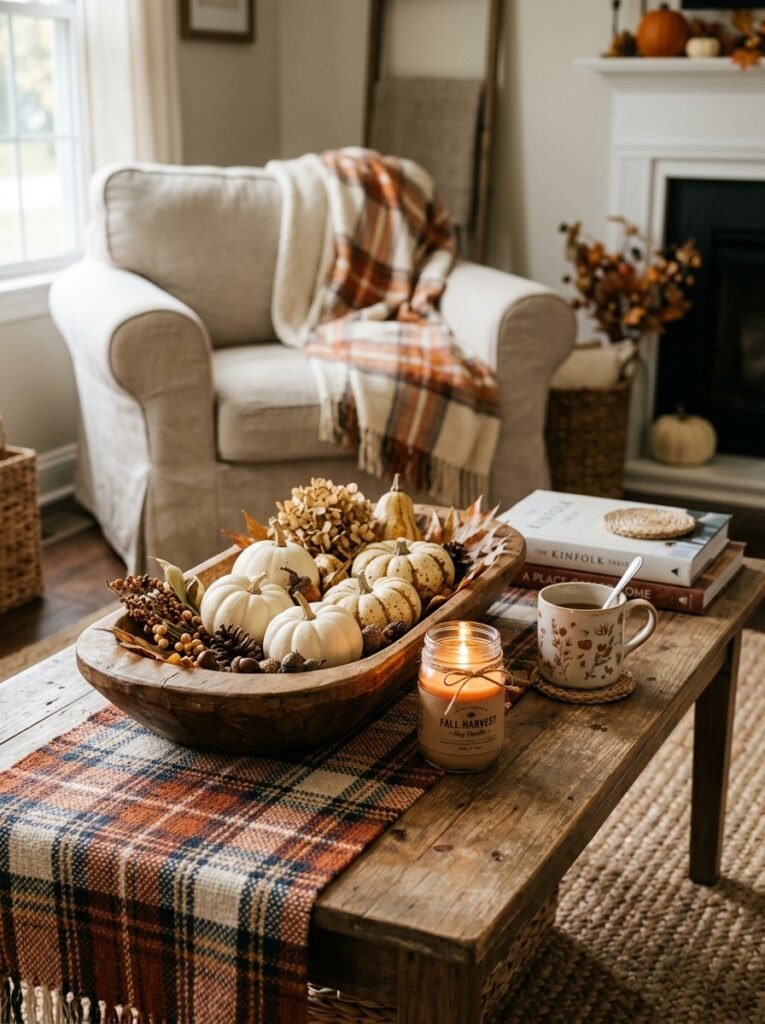 farmhouse fall coffee table decor 202607212108