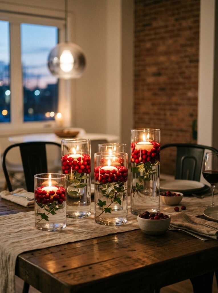 floating candle centerpieces 