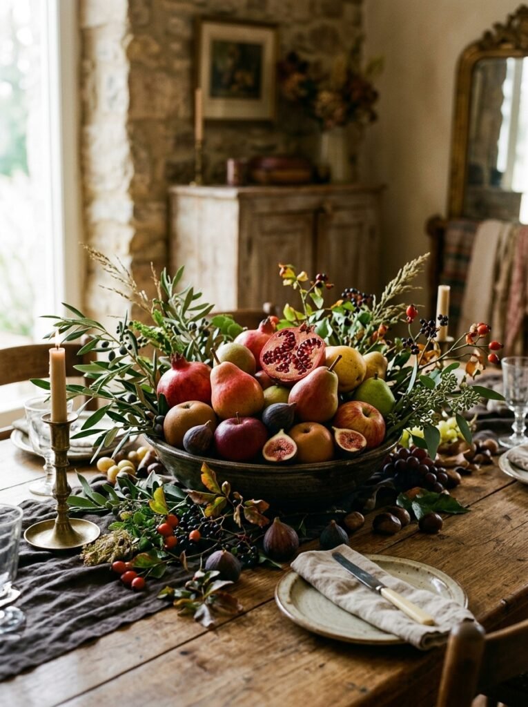 fruit centerpiece bowl