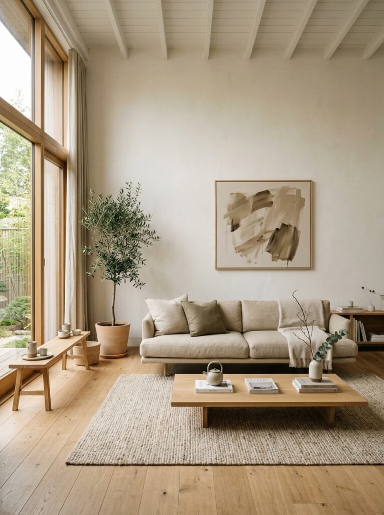 japandi living room low furniture 202607101633