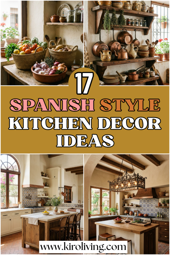 spanish style kitchen ideas pin