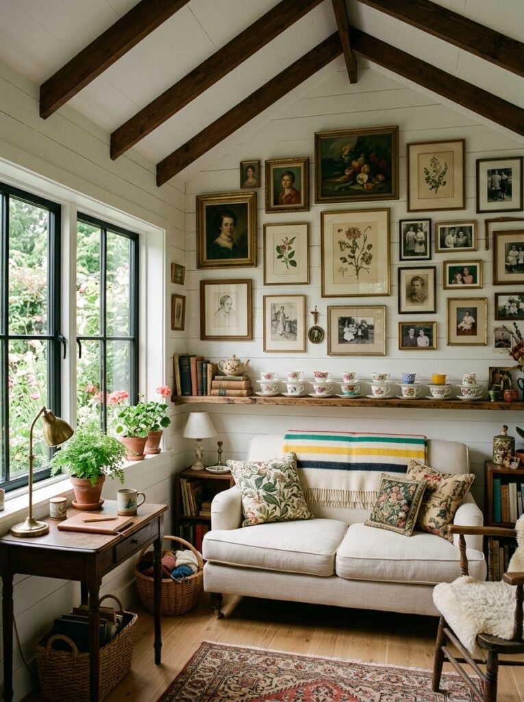 15 Dreamy She Shed Ideas For Your Own Backyard Escape she shed filled with treasures